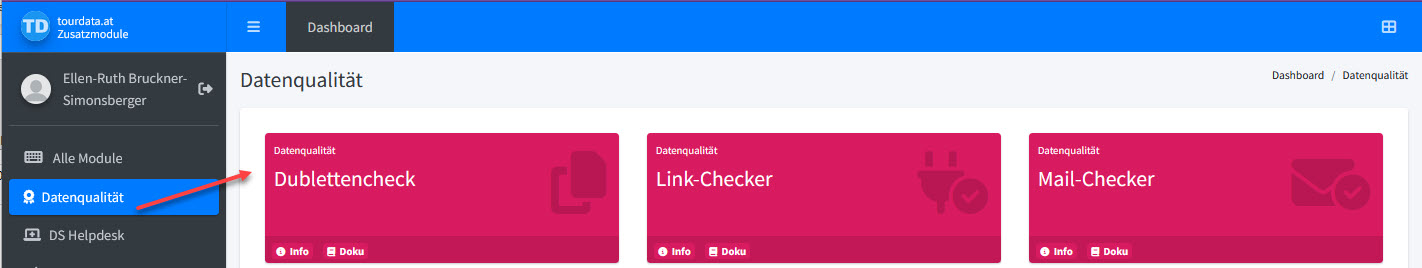 Dublettencheck für Orte und Regionen