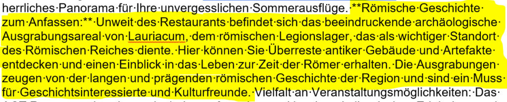 Verfügbare Aktionen in allen TOURDATA-Objekttypen